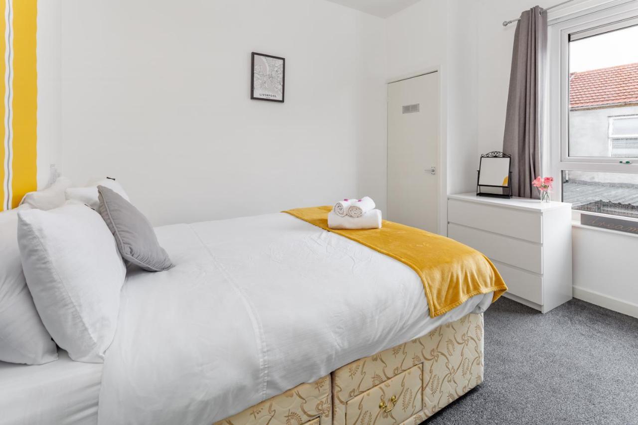 Comfortable Liverpool Townhouse - Free Parking Exteriör bild