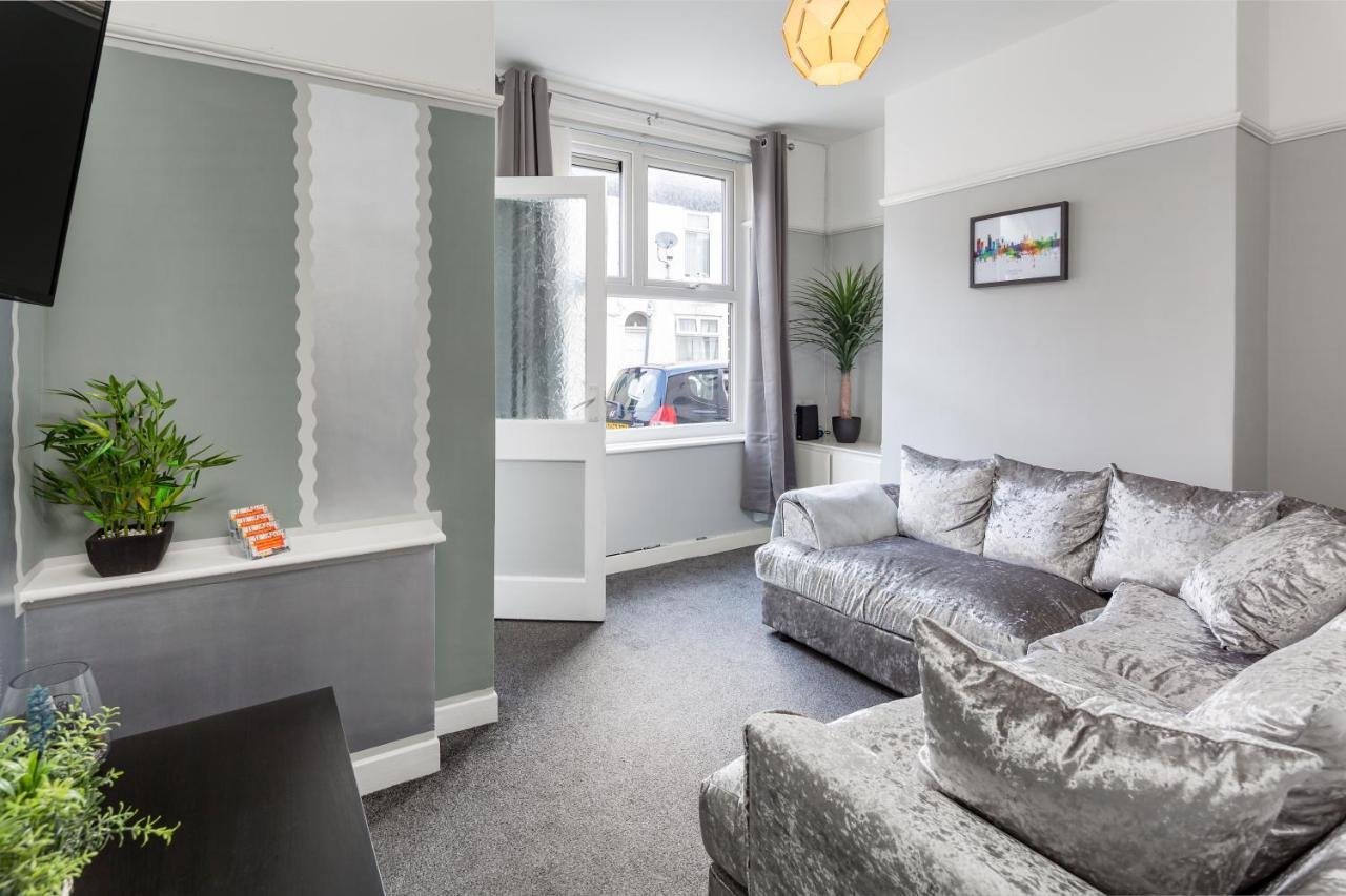 Comfortable Liverpool Townhouse - Free Parking Exteriör bild