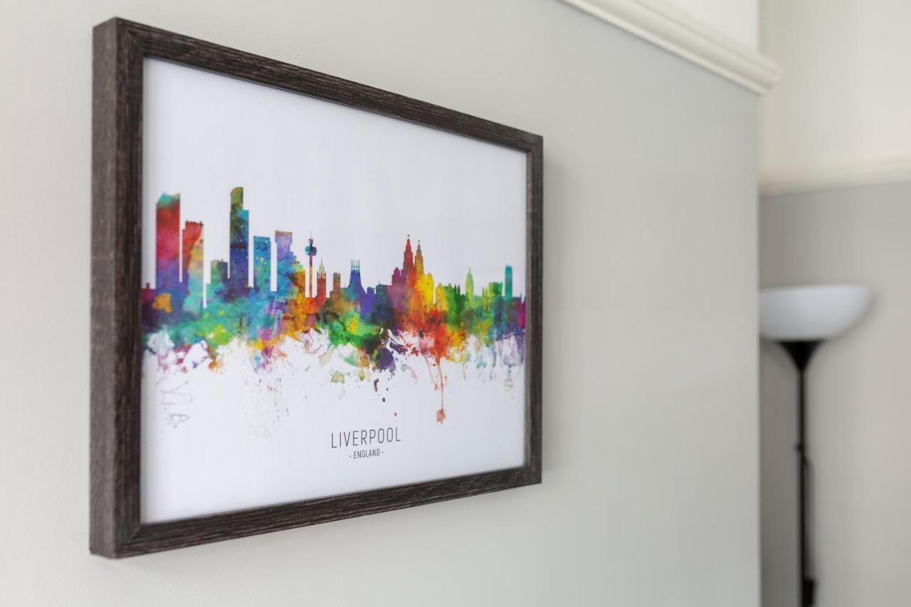 Comfortable Liverpool Townhouse - Free Parking Exteriör bild